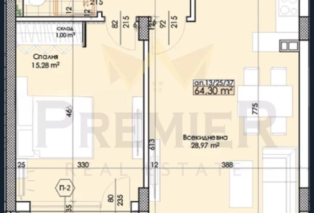 Агенция за недвижими имоти - Имоти Премиер - имот - 1258669, Цена: 126680 EUR