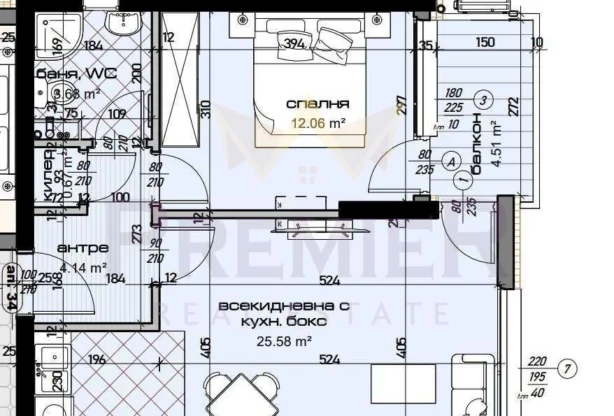 Агенция за недвижими имоти - Имоти Премиер - имот - 1030290, Цена: 119500 EUR