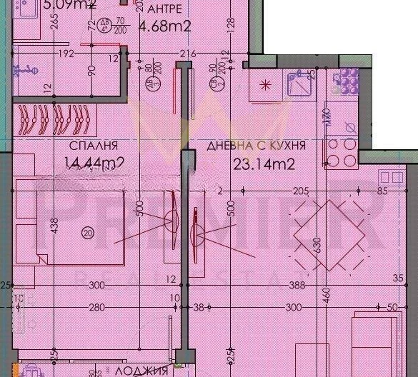 Двустаен апартамент в Тракия, гр. Пловдив -  - снимка 2 - Имоти Премиер
