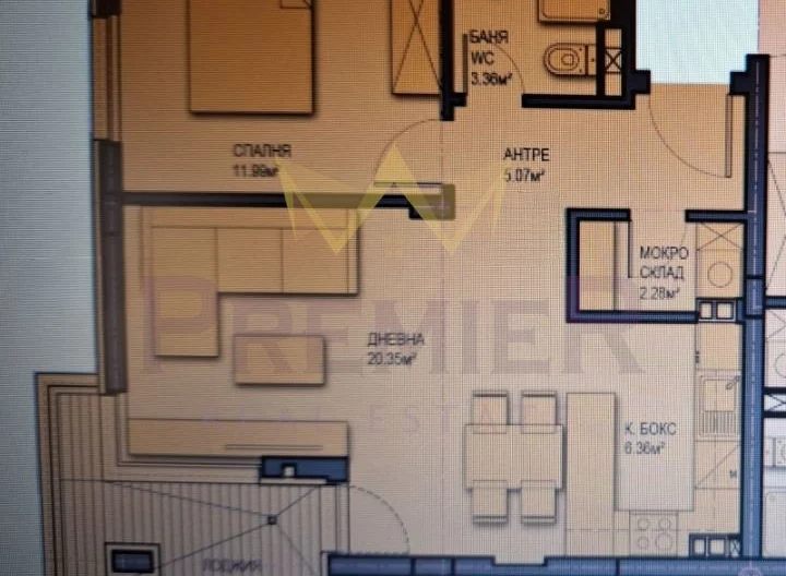 Двустаен апартамент в ж.к. Младост 4 -  - снимка 4 - Имоти Премиер