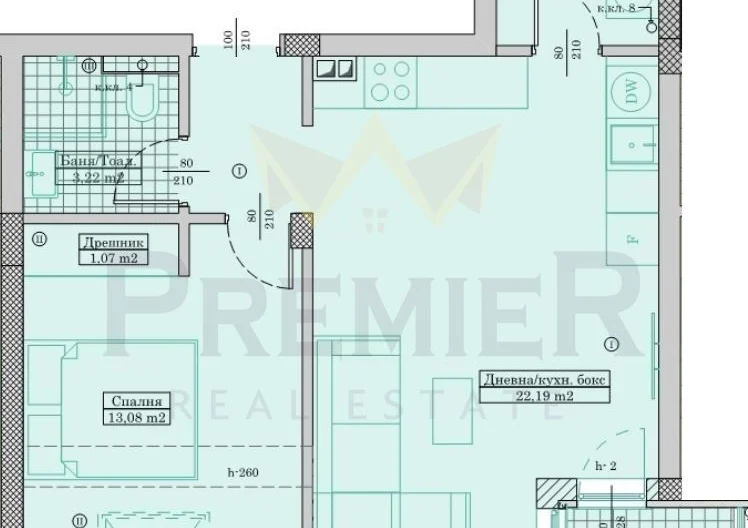 Двустаен Апартамент Възраждане 3 гр. Варна -  - снимка 9 - Имоти Премиер