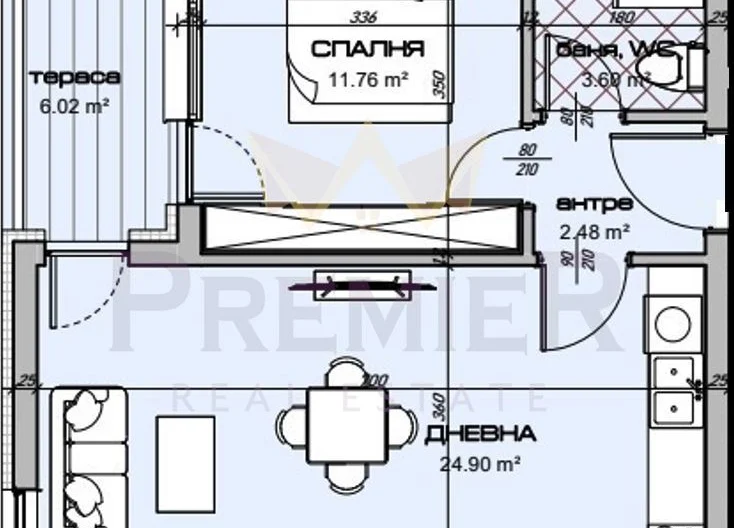 Агенция за недвижими имоти - Имоти Премиер - имот - 993815, Цена: 89900 EUR