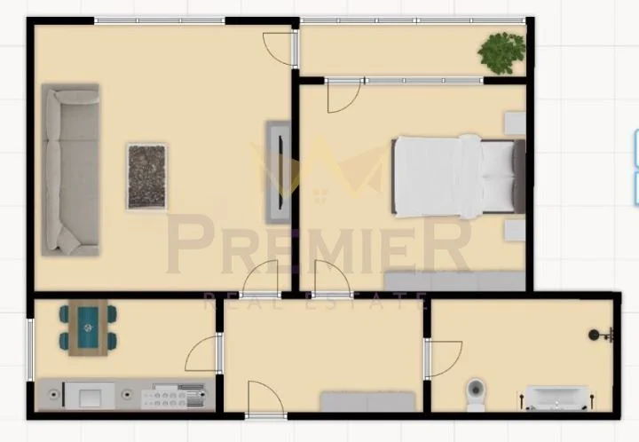 Двустаен апартамент жк. Люлин 10 -  - снимка 1 - Имоти Премиер