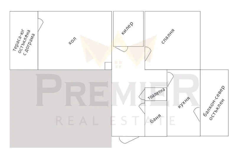 Двустаен апартамент жк.Красно село - - снимка 6 - Имоти Премиер