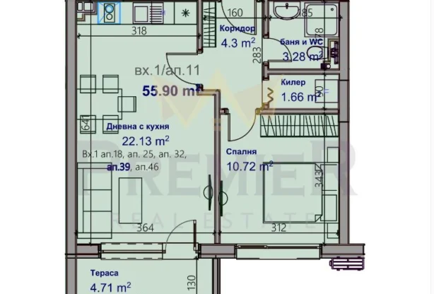 Агенция за недвижими имоти - Имоти Премиер - имот - 1018823, Цена: 139500 EUR