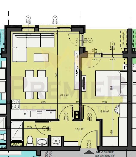 ДВУСТАЕН ФУНКЦИОНАЛЕН АПАРТАМЕНТ 65 КВ.М. В МЕДЕН РУДНИК, З. В - - снимка 3 - Имоти Премиер