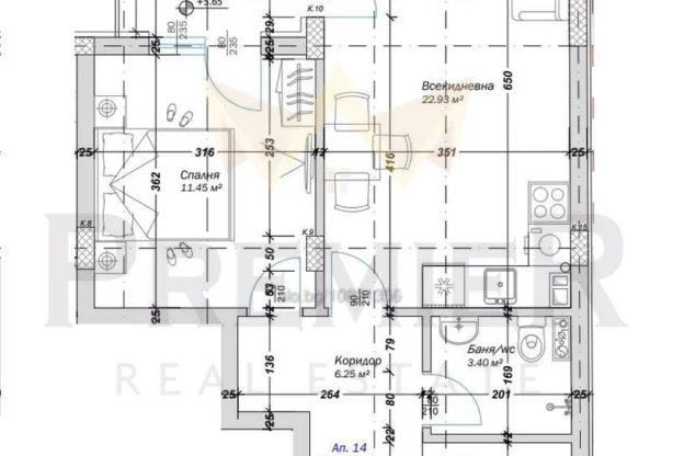 Агенция за недвижими имоти - Имоти Премиер - имот - 1188191, Цена: 119000 EUR