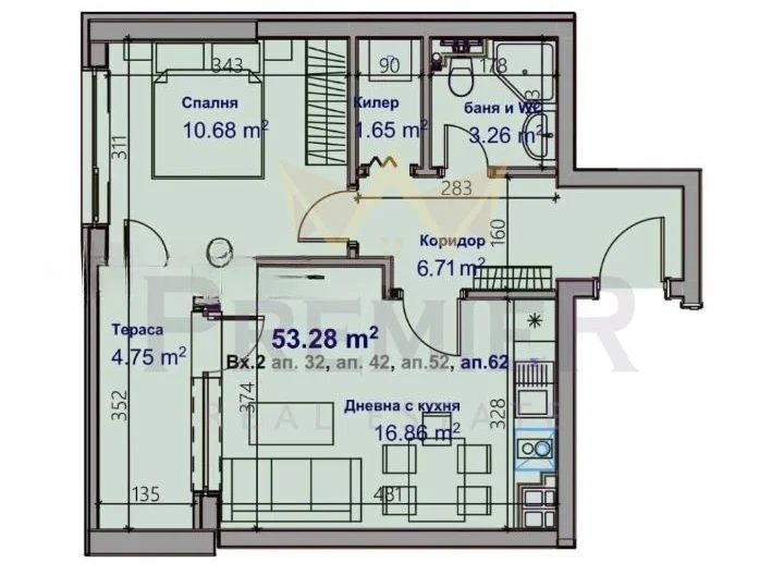 Двустаен Младост -  - снимка 5 - Имоти Премиер