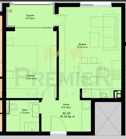 ДВУСТАЕН! МОРСКА ПАНОРАМА, ВАРНА - - снимка 9 - Имоти Премиер