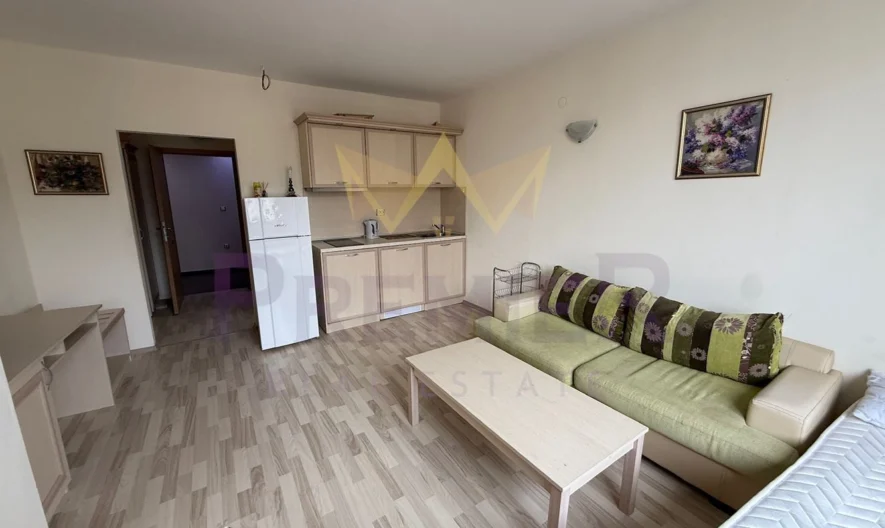 Двустаен обзаведен апартамент в к-с „Авалон”, Слънчев бряг – 400 м от плажа -  - снимка 1 - Имоти Премиер