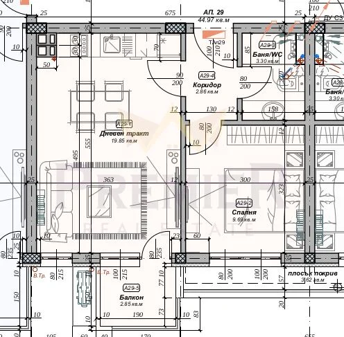 Двустаен обзаведен в нова сграда, кв. Възраждане 3, гр. Варна -  - снимка 5 - Имоти Премиер