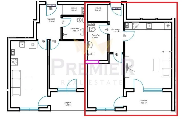 Двустаен с Паркомясто -  - снимка 3 - Имоти Премиер