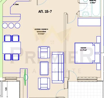 Агенция за недвижими имоти - Имоти Премиер - имот - 1019239, Цена: 135100 EUR
