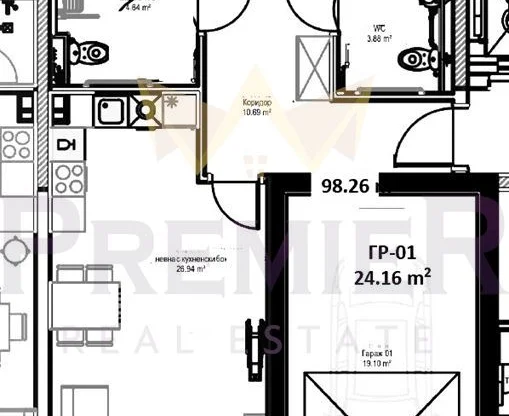 Агенция за недвижими имоти - Имоти Премиер - имот - 1181568, Цена: 240000 EUR