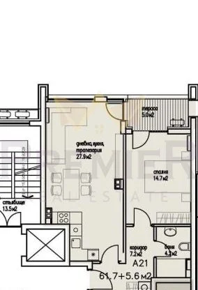 Агенция за недвижими имоти - Имоти Премиер - имот - 1192771, Цена: 98312 EUR