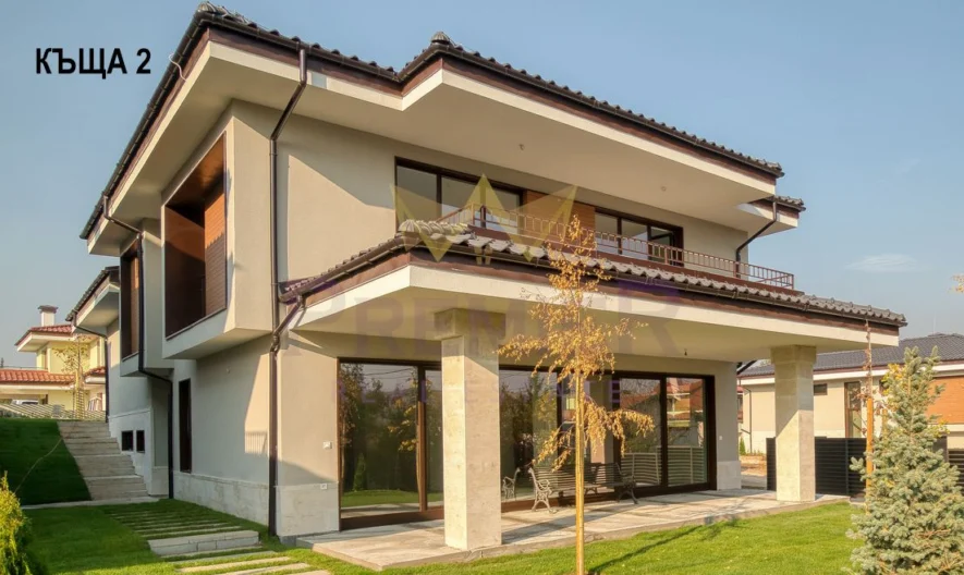 Еднофамилна двуетажна къща в гр.Банкя -  - снимка 1 - Имоти Премиер