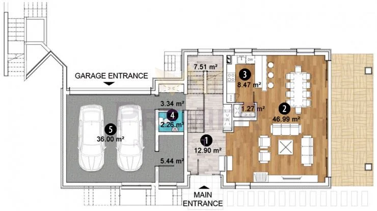 Еднофамилна двуетажна къща в гр.Банкя -  - снимка 11 - Имоти Премиер