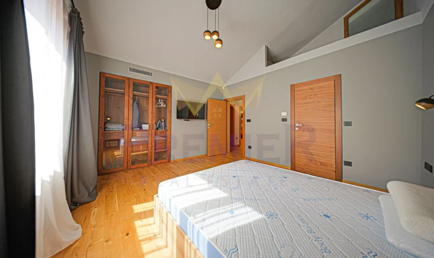 Еднофамилна къща с стилна архитектура и модерни дизайнерски решения в Бистрица - - снимка 20 - Имоти Премиер