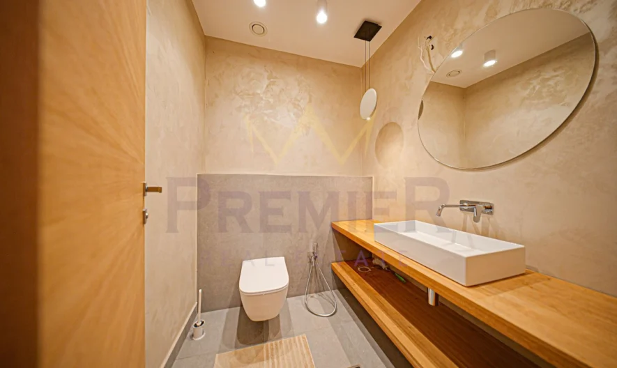 Еднофамилна къща с стилна архитектура и модерни дизайнерски решения в Бистрица - - снимка 21 - Имоти Премиер