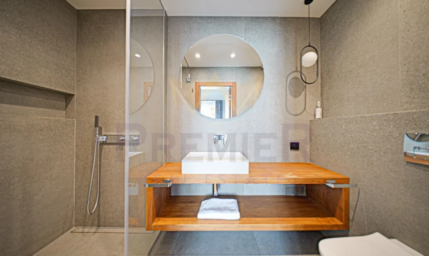 Еднофамилна къща с стилна архитектура и модерни дизайнерски решения в Бистрица - - снимка 23 - Имоти Премиер