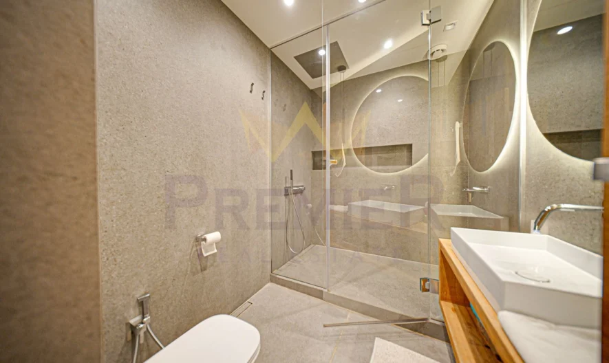 Еднофамилна къща с стилна архитектура и модерни дизайнерски решения в Бистрица - - снимка 25 - Имоти Премиер