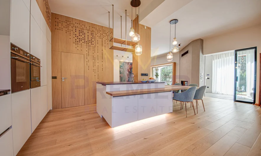 Еднофамилна къща с стилна архитектура и модерни дизайнерски решения в Бистрица - - снимка 7 - Имоти Премиер