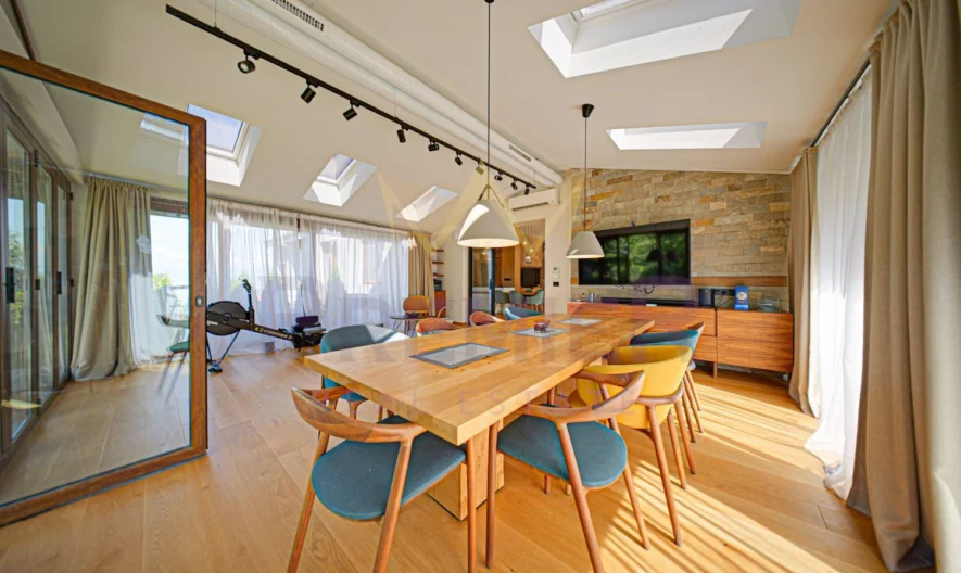 Еднофамилна къща с стилна архитектура и модерни дизайнерски решения в Бистрица - - снимка 9 - Имоти Премиер