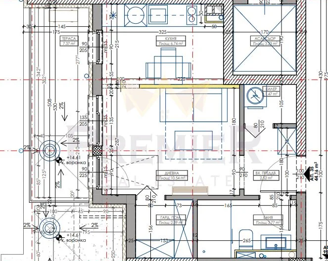 Агенция за недвижими имоти - Имоти Премиер - имот - 1102169, Цена: 78000 EUR