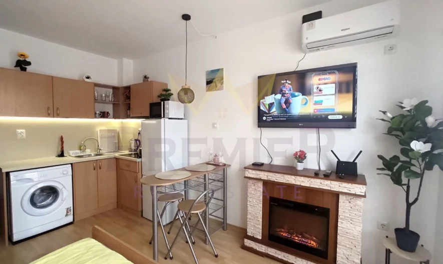 Едностаен в вилна зона Слънчев бряг -  - снимка 1 - Имоти Премиер