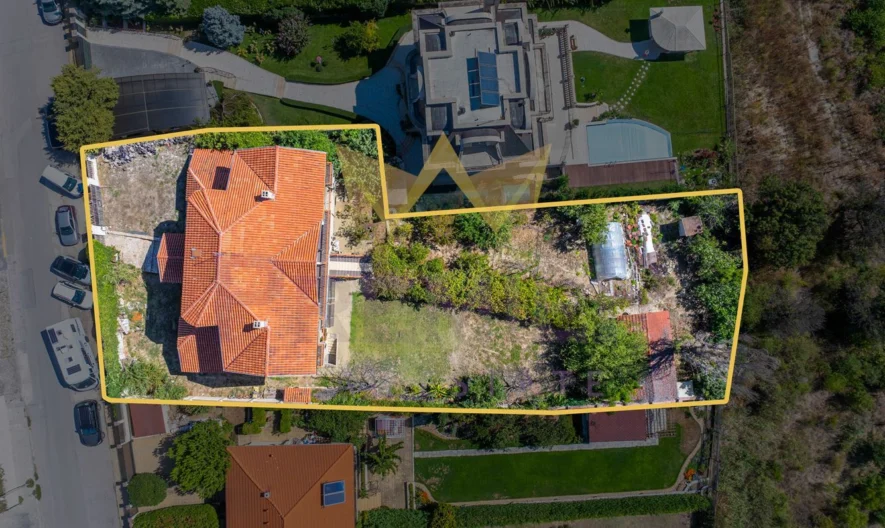 Egyedülálló telek hatályos rendezési tervvel és házzal Evksinogradban – tengerpanoráma, valamint lehetőség butiképület és villa építésére - - snimka 2 - Imoti Premier