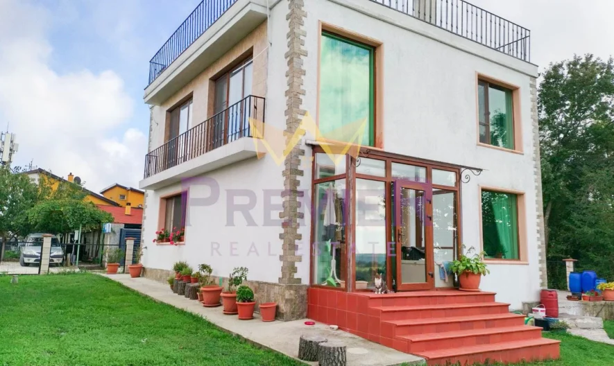 Exklusiv: Haus mit 360°-Meerpanorama und 630 m² Grundstück – Perchemliyata - - snimka 21 - Imoti Premier