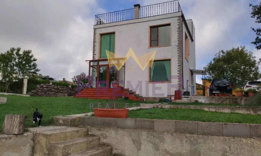 Exklusiv: Haus mit 360°-Meerpanorama und 630 m² Grundstück – Perchemliyata - - snimka 5 - Imoti Premier