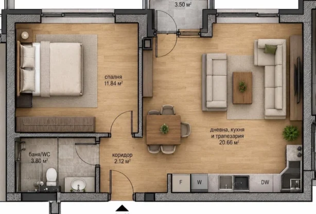 Агенция за недвижими имоти - Имоти Премиер - имот - 1255393, Цена: 69000 EUR