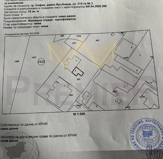 For Sale: Plot in Sofia, Nadezhda district -  - snimka 2 - Imoti Premier