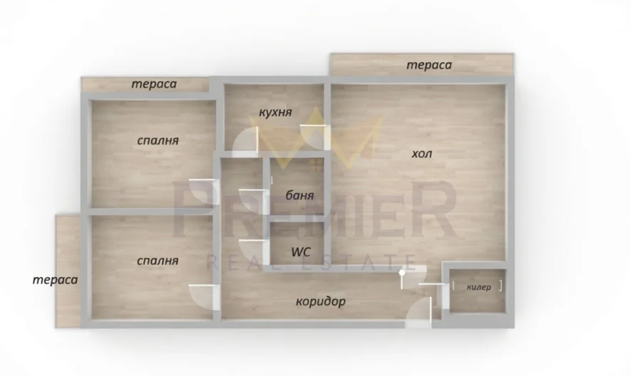 Geräumige Vierzimmerwohnung im Stadtteil Tschaika -  - snimka 6 - Imoti Premier