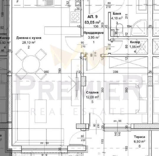 ГОЛЯМ ДВУСТАЕН! МОРСКА ПАНОРАМА! -  - снимка 2 - Имоти Премиер