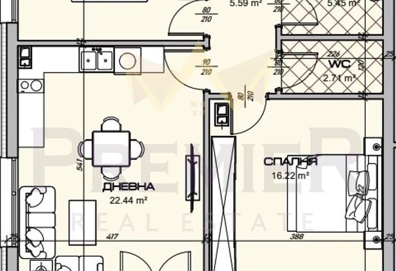 Агенция за недвижими имоти - Имоти Премиер - имот - 993880, Цена: 125000 EUR