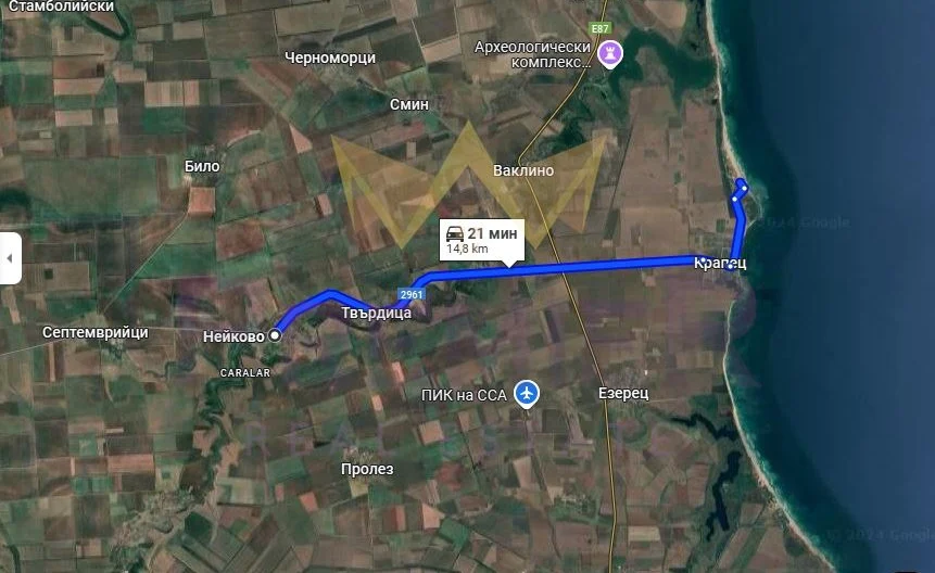 Grundstück mit eingetragenen Gebäuden im Dorf Neykovo, Gebiet Dobrich - - snimka 4 - Imoti Premier