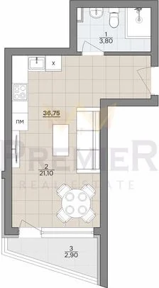 Immobilienagentur - Imoti Premier - imot - 995900, Preis: 67528 EUR