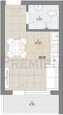 Агенция за недвижими имоти - Имоти Премиер - имот - 995831, Цена: 55756 EUR