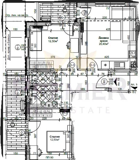 ИМОТИ ПРЕМИЕР предлага за продажба Три стаен апартамент в кв Кайсиева Градина - - снимка 3 - Имоти Премиер