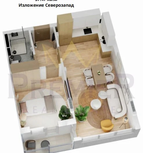 Агенция за недвижими имоти - Имоти Премиер - имот - 1171475, Цена: 89000 EUR