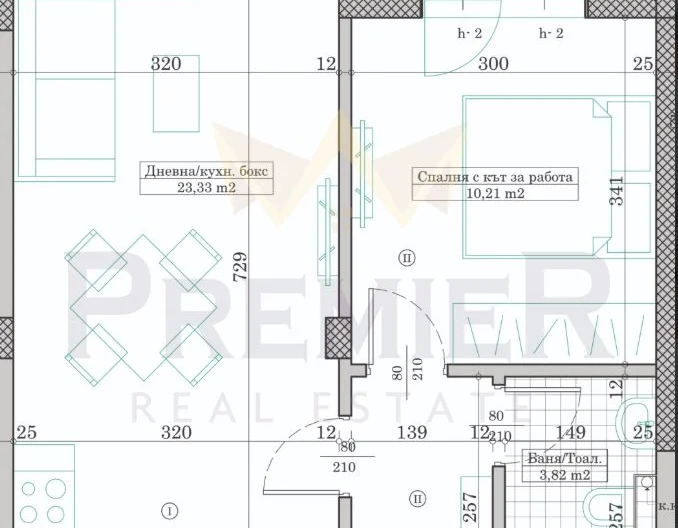 ИМОТИ ПРЕМИЕР ви предлага двустаен апартамент  в кв.Кайсиева Градина -  - снимка 3 - Имоти Премиер