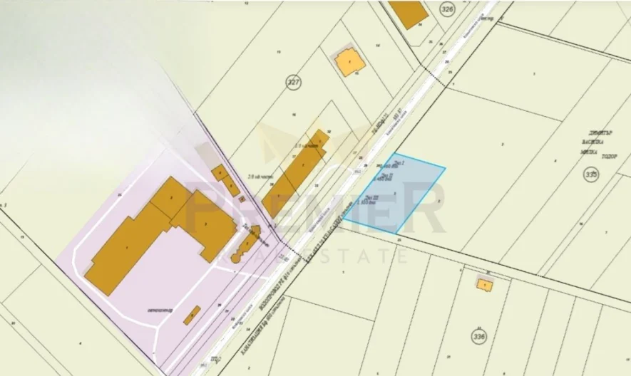 Имоти Премиер ви предлага парцел между кв Коматево-Първенец -  - снимка 1 - Имоти Премиер