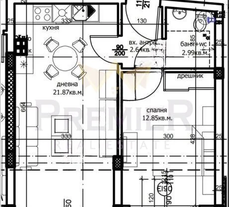 Агенция за недвижими имоти - Имоти Премиер - имот - 982483, Цена: 110000 EUR