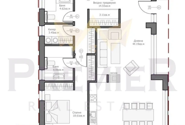 Агенция за недвижими имоти - Имоти Премиер - имот - 1008514, Цена: 320000 EUR