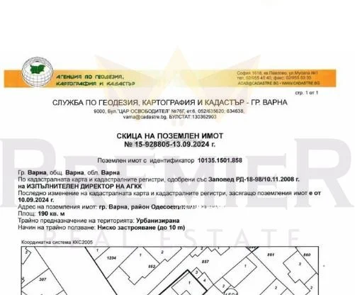 Обява за имот 1017756, Площ: 190 м<sup>2</sup>, Цена: 186480 EUR - Къщи Варна