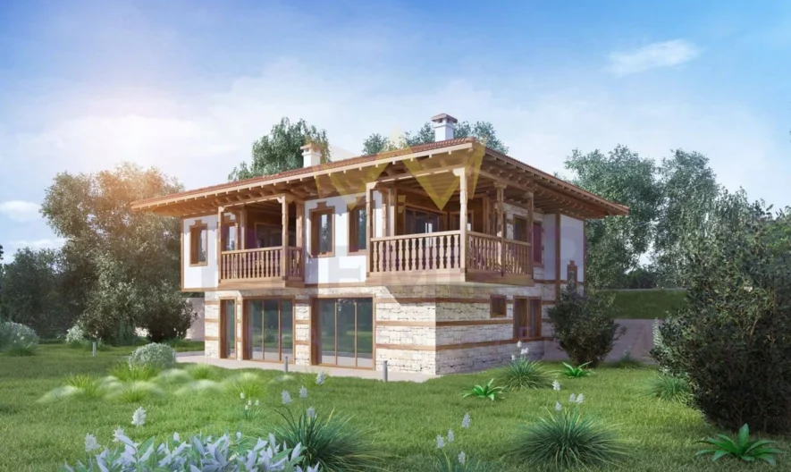 Къща Близнак в Свети Влас – Нов комплекс -  - снимка 9 - Имоти Премиер