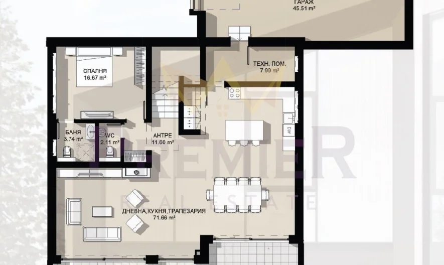 Къща, Драгалевци - - снимка 7 - Имоти Премиер