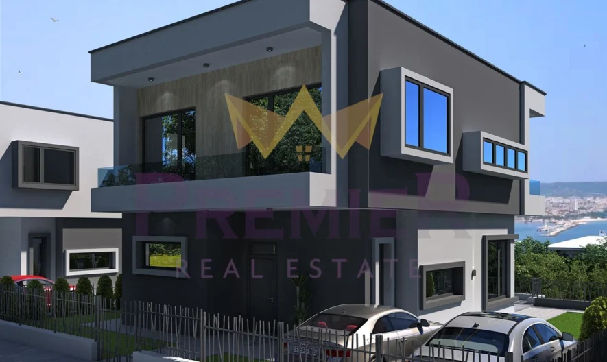 Комплекс „Танго“- триетажна къща с панорама м-т Зеленика -  - снимка 1 - Имоти Премиер